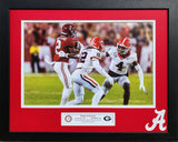 Alabama vs Georgia 2024 Ryan Williams Catch Custom Framed Picture