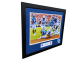 Kentucky Wildcats vs Ole Miss 2024 Josh Kattus Catch Custom Framed Picture
