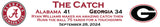 Alabama vs Georgia 2024 Ryan Williams Catch Custom Framed Picture