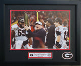 Georgia Bulldogs 2021 CFP National Champions Custom Framed Picture