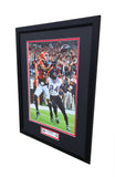 Georgia Bulldogs 2023 CFP National Champions Adonai Mitchell Unstoppable Catch Custom Framed Picture
