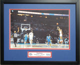 Gonzaga vs UCLA 2021 Jalen Suggs Shot Custom Framed Picture
