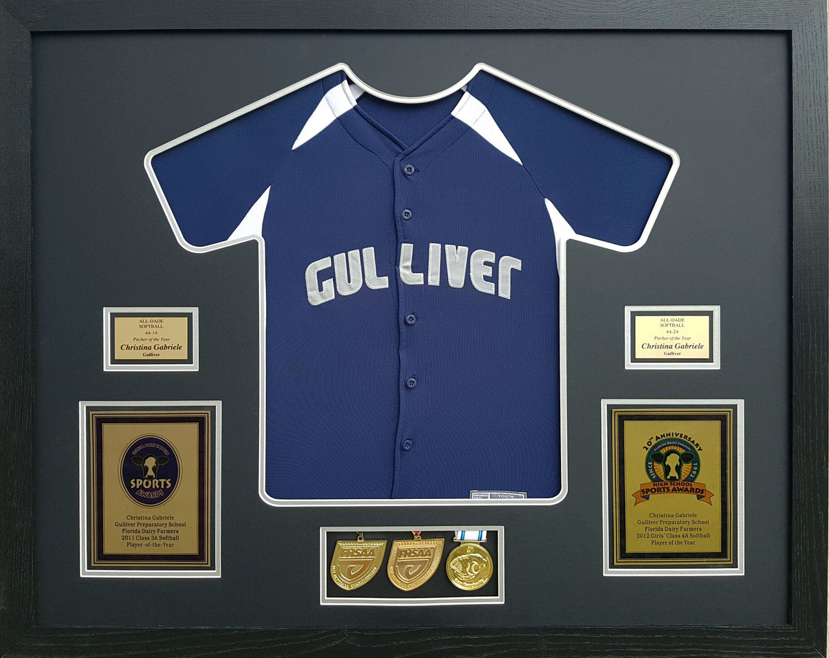 Custom Jersey Framing Service PictureThisFraming