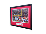 Kansas City Chiefs 2023 AFC Champions The Kick Custom Framed Picture