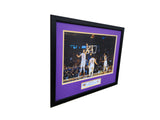 Northern Iowa Panthers vs Texas Paul Jesperson Half Court Buzzer Beater Shot Custom Framed Picture