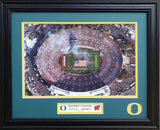 Oregon Ducks 2020 Rose Bowl Champions Custom Framed Picture