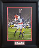 Georgia Bulldogs Terry Godwin Catch custom framed picture