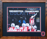 Ohio State National Champions Columbus Dispatch Newspaper Front Cover 20 inches x 16 inches