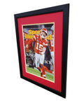 Kansas City Chiefs Super Bowl LIV Champions Si Cover Custom Framed Picture