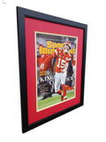 Kansas City Chiefs Super Bowl LIV Champions Si Cover Custom Framed Picture