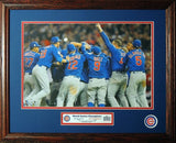 Chicago Cubs 2016 World Series Champions Custom Framed Picture