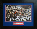 Boston Red Sox 2018 World Series Champions Custom Framed Picture