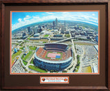 Cleveland Browns First Energy Stadium Custom Framed Picture