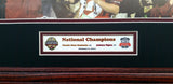 Florida State University 2013 National Champions Custom Framed Picture