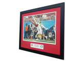 Indiana Hoosiers vs Oregon Ducks 2025 Peach Bowl Champions Custom Framed Picture