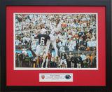 Indiana Hoosiers vs Penn State Omar Cooper Catch Custom Framed Picture