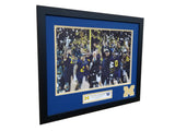 Michigan Wolverines 2024 National Champions Custom Framed Picture