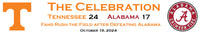 Tennessee Beats Alabama 2024 The Celebration Custom Framed Picture