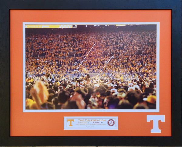 Tennessee Beats Alabama 2024 The Celebration Custom Framed Picture
