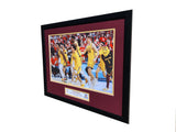 Arizona State Sun Devils vs Arizona 2023 Desmond Cambridge Half Court Shot Custom Framed Picture