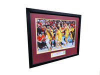 Arizona State Sun Devils vs Arizona 2023 Desmond Cambridge Half Court Shot Custom Framed Picture