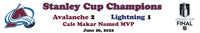 Colorado Avalanche 2022 Stanley Cup Champions Custom Framed Picture