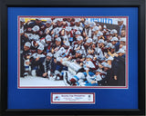 Colorado Avalanche 2022 Stanley Cup Champions Custom Framed Picture