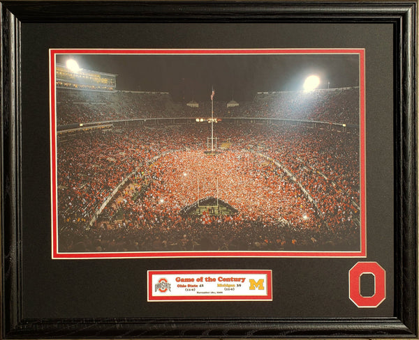 Ohio State Buckeyes vs Michigan 2006 Game of The Century Custom Framed Picture