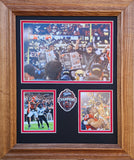 Georgia Bulldogs 2023 CFP Champions Collage Wall Art Decor Custom Framed Picture