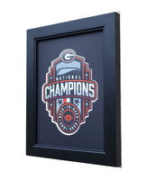 Georgia Bulldogs 2023 CFP Back to Back Perfect Season National Champions Custom Framed Picture