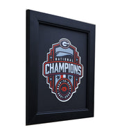 Georgia Bulldogs 2023 CFP Back to Back Perfect Season National Champions Custom Framed Picture