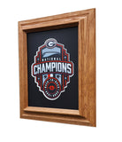 Georgia Bulldogs 2023 CFP Back to Back Perfect Season National Champions Custom Framed Picture