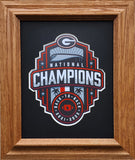 Georgia Bulldogs 2023 CFP Back to Back Perfect Season National Champions Custom Framed Picture