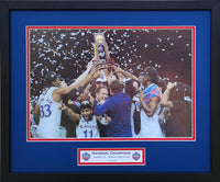 Kansas Jayhawks 2022 National Champions Custom Framed Picture