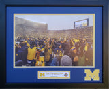 Michigan Wolverines beat Ohio State 2021 Custom Framed Picture