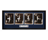 Villanova Wildcats Donte Divincenzo two handed block of dunk by Charles Matthews Custom Framed Picture