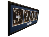 Villanova Wildcats Donte Divincenzo two handed block of dunk by Charles Matthews Custom Framed Picture
