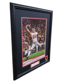Ohio State Buckeyes Big Ten Champions Jeremy Ruckert Catch Custom Framed Picture