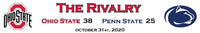 Ohio State Buckeyes 2020 Rivalry Victory over Penn State Custom Framed Picture