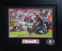 Georgia Bulldogs vs South Carolina Gamecocks 2018 The Rivalry Custom framed Picture