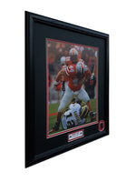 Ohio State Buckeyes vs Michigan 2012 Rivalry Michigan Sucks Zach Boren 16 x 20 inch custom framed picture