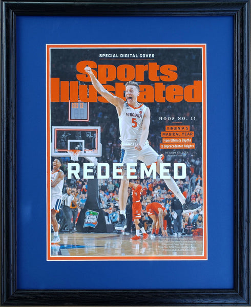 UVA 2019 National Champions SI Cover Custom Framed Picture