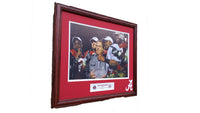 Alabama Crimson Tide vs. Texas Longhorns 2009 National Champions 2010 BCS National Championship Game 20 inches x 16 inches