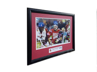 Oklahoma Sooners 2017 Big 12 Champions Baker Mayfield custom framed picture