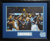 North Carolina Tar Heels National Champions 2017 Season 16 x 20 inch custom framed picture