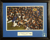 Los Angeles Dodgers 2020 World Series Champions Custom Framed Picture