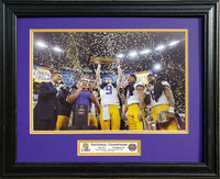 LSU Tigers 2019 National Champions Custom Framed Picture