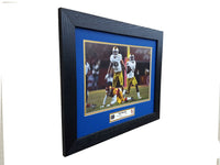 Notre Dame vs USC 2018 Rivalry Undefeated Season custom framed picture