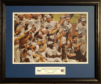 Tampa Bay Rays 2020 American League Champions Custom Framed Picture