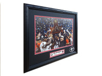 Georgia Bulldogs Football 2017 SEC Champions custom framed picture